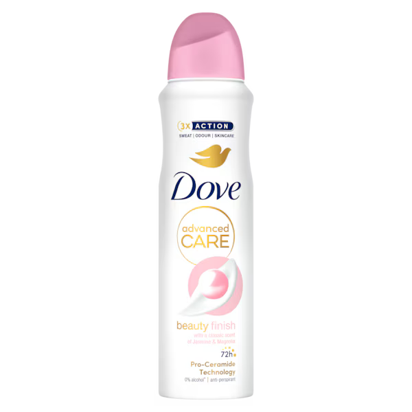 Dove Beauty Finish Antiperspirant Deodorant Spray For Women 150ml