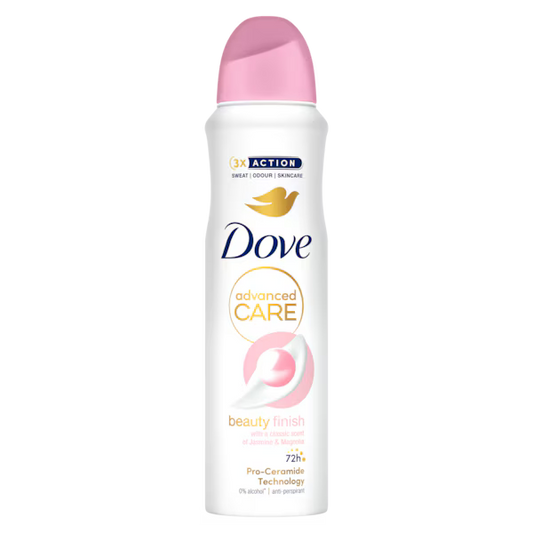 Dove Beauty Finish Antiperspirant Deodorant Spray For Women 150ml