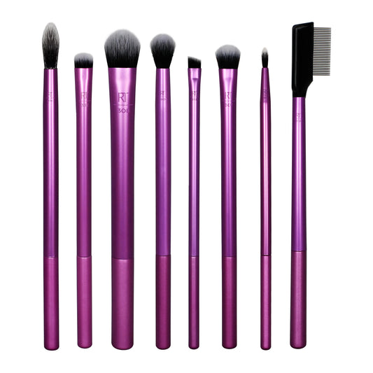 Real Techniques Everyday Eye Essentials 8Pcs Eyeshadow Brush Set