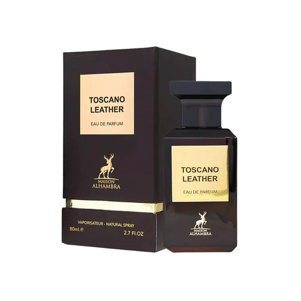 Maison Alhambra Toscano Leather Eau De Parfum Unisex 80ml