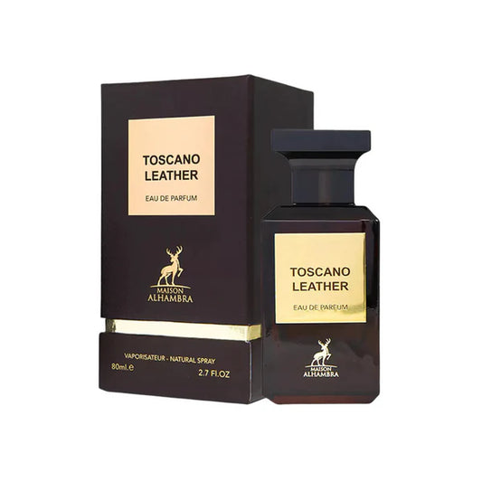 Maison Alhambra Toscano Leather Eau De Parfum Unisex 80ml