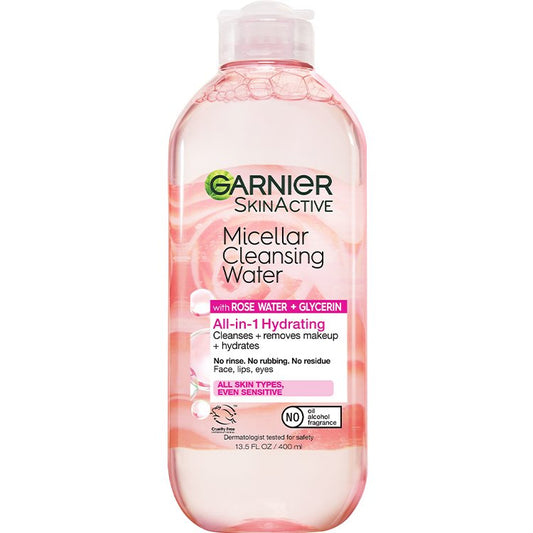 Garnier Micellar Rose Cleansing Water Clean & Glow 400ml