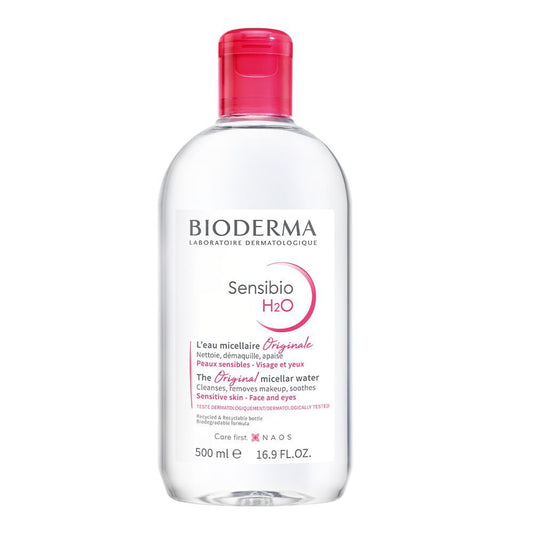 Bioderma Sensibio H2O Micellar Water Makeup Remover 500ml