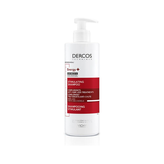 Vichy Dercos Energy + Stimulating & Anti Hair Loss Shampoo With Aminexil 400ml