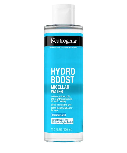 Neutrogena Hydro Boost Micellar Water Cleanser with Hydrating Hyaluronic Acid 400ml