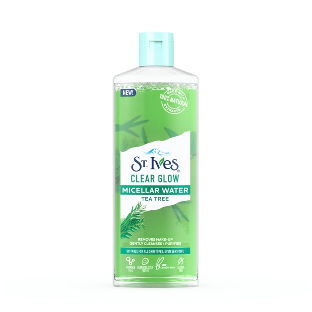 St. Ives Clear Glow Micellar Water with Tea Tree 400ml