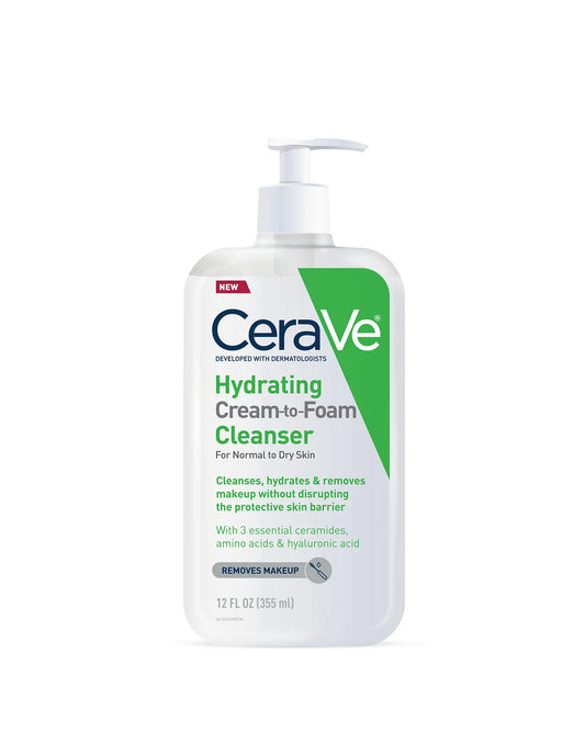 Cerave Hydrating Cream To Foam Cleanser 236ml