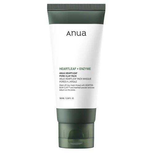 Anua Heartleaf Pore Clay Pack Cleansing Face Mask For Oily Skin 50ml