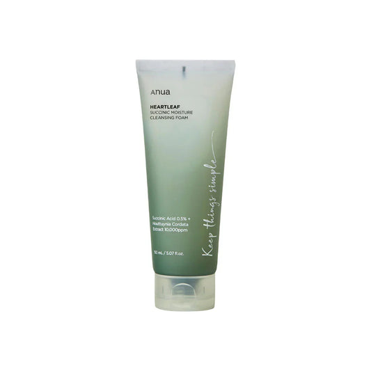 Anua Heartleaf Succinic Moisture Cleansing Foam 150ml