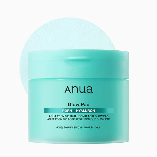 Anua PDRN 100 Hyaluronic Acid Glow Pad 60pad 180ml
