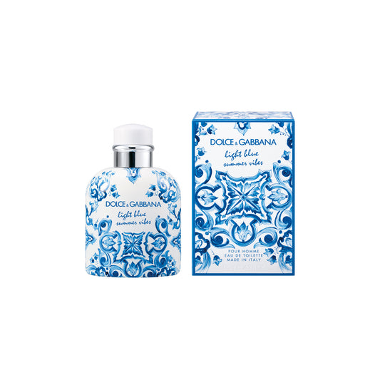 Dolce & Gabbana Light Blue Summer Vibes For Men Eau De Toilette 125ml