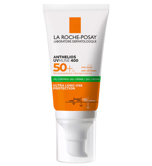 La Roche Posay Anthelios Uvmune 400 Oil Control GelCream Spf 50+ Fragrance Free 50ml