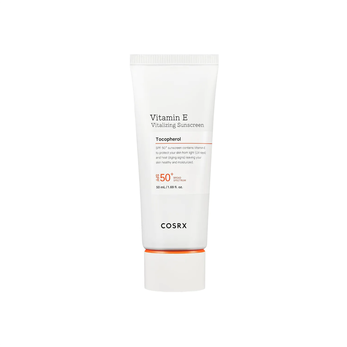 COSRX Vitamin E Sunscreen SPF 50+ Cream 50ml
