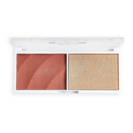 Revolution Relove Colour Play Blushed Duo 5.8gm
