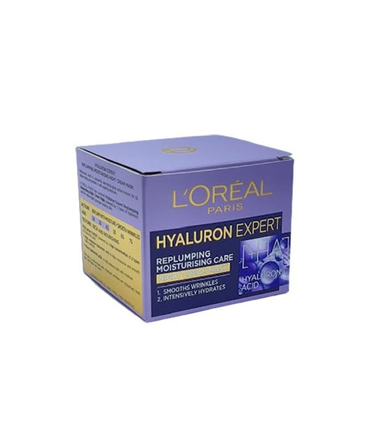 Loreal Paris Hyaluron Expert Replumping Moisturizing Night Cream Mask 50ml