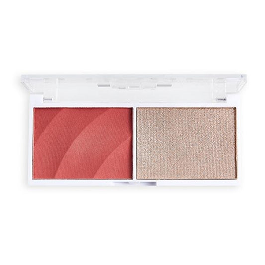 Revolution Relove Colour Play Blushed Duo 5.8gm
