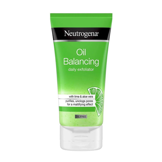 Neutrogena Oil Balancing Daily Exfoliator Lime & Aloe Vera For Oily Skin 150ml