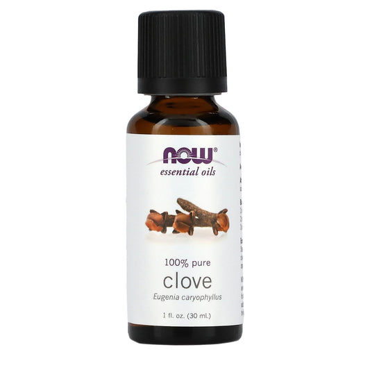 Now Foods Essential 100% Pure Clove Oil 30ml