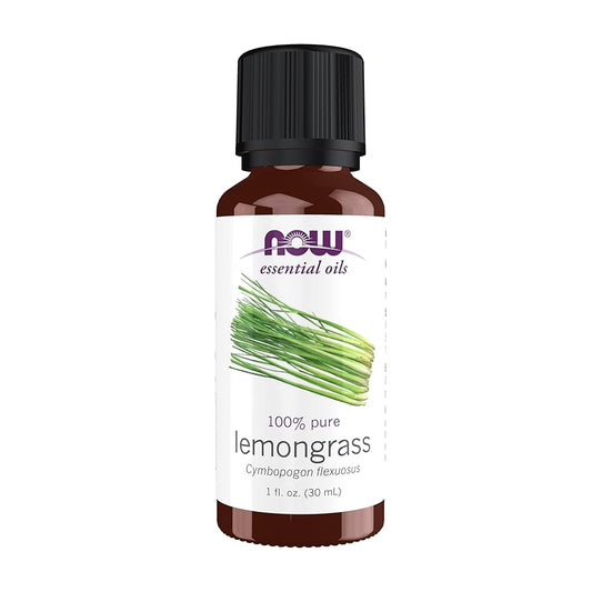 Now Foods Essential 100% Pure Lemongrass Oil 30ml