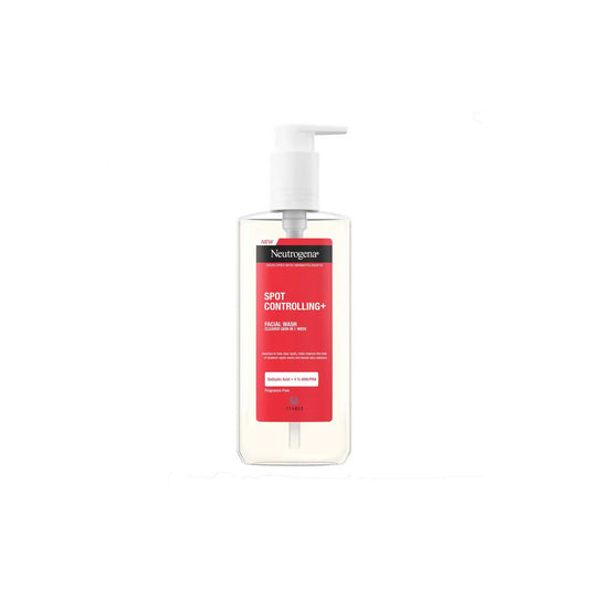 Neutrogena Spot Controlling + Facial Wash With Salicylic Acid + 4% Aha Pha 200ml