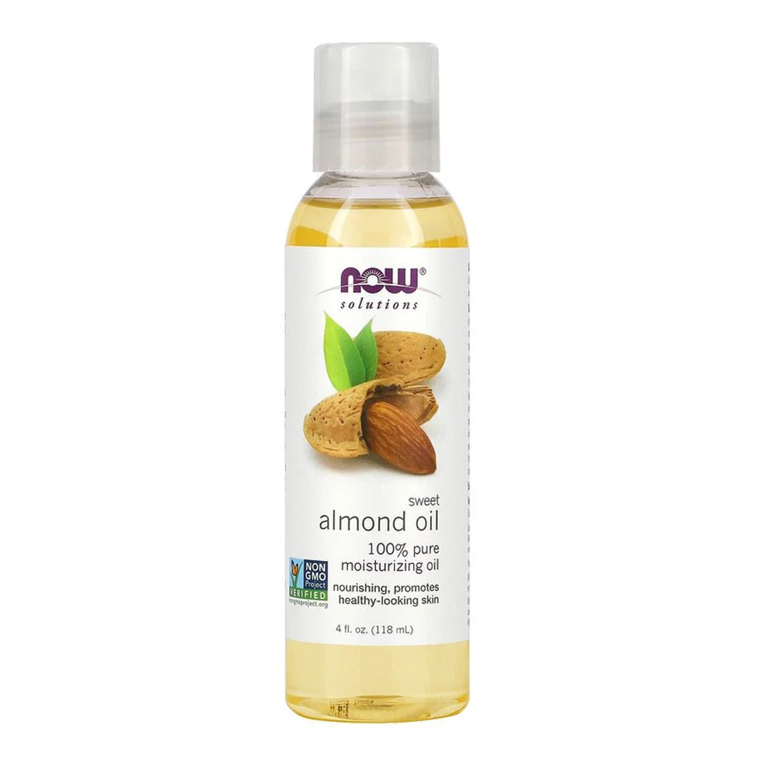 Now Foods Solutions Organic Sweet Almond Oil 118ml