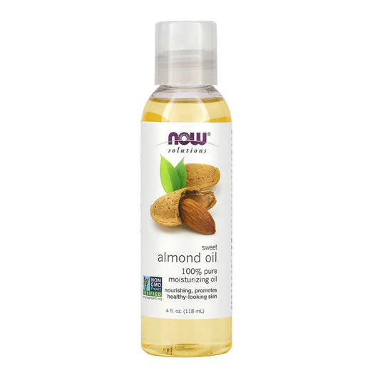 Now Foods Solutions Organic Sweet Almond Oil 118ml