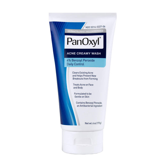 PanOxyl Acne Creamy Wash 4%Benzoyl 170gm