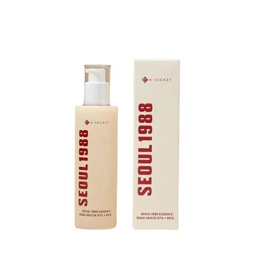 K-Secret Seoul 1988 Essence: Snail Mucin 97% + Rice 100ml