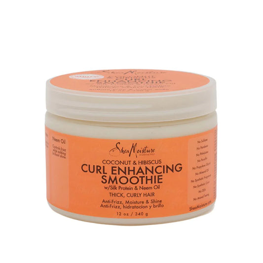 Shea Moisture Coconut & Hibiscus Curl Enhancing Smoothie Cream 340gm