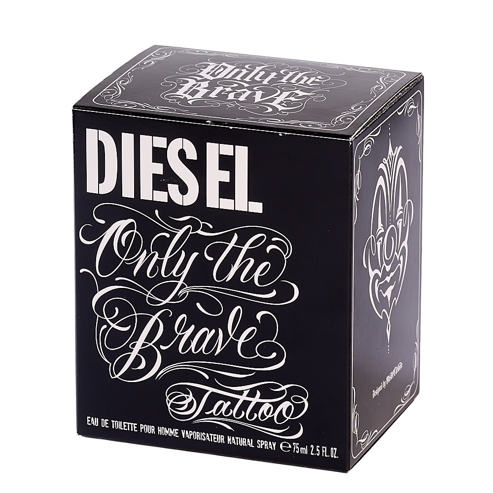 Diesel Only The Brave Tattoo Eau De Toilette For Men 75ml