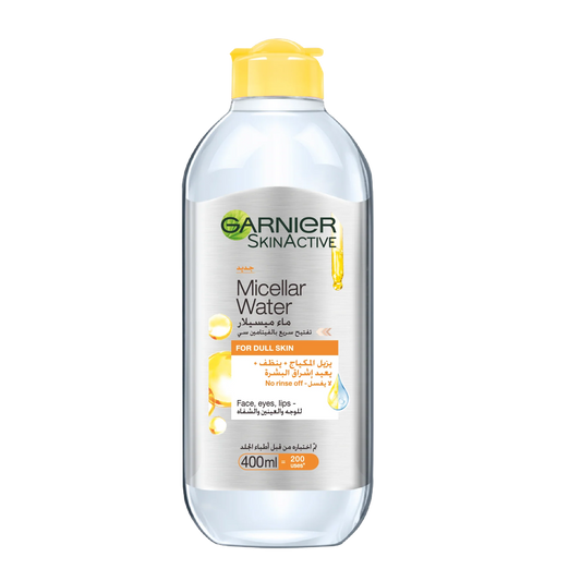 Garnier Skinactive Vitamin C Micellar Cleansing Water Gentle Brightening Makeup Remover 400ml